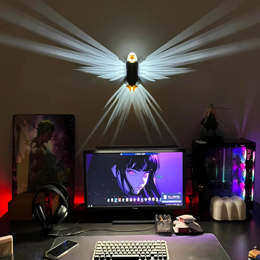 Eagle Wall Lamp | Wireless Magnetic Mounting & Remote Projection Light