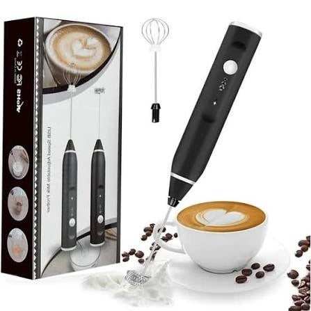 2-in-1 Rechargeable Coffee and Egg Beater