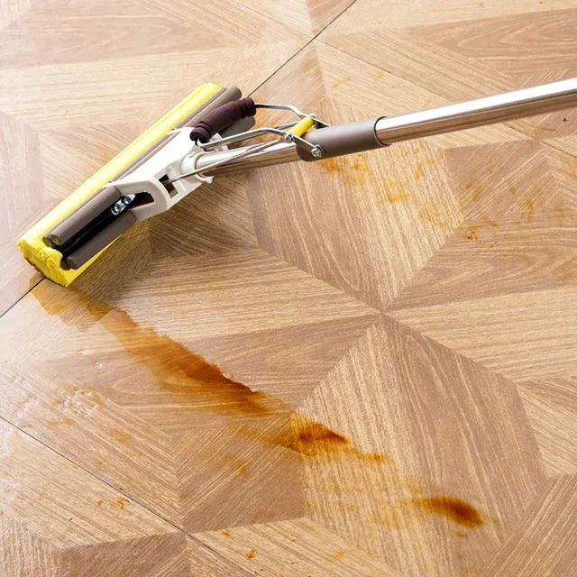 Foamic Sponge Squeezy Mop, Double Roller Sponge Foam Mop