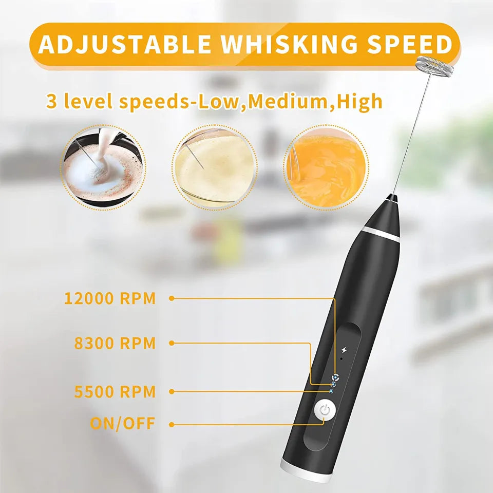 Coffee and Egg beater rechargeable