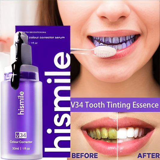 HiSmile v34 Purple Teeth Whitening Toothpaste Kit