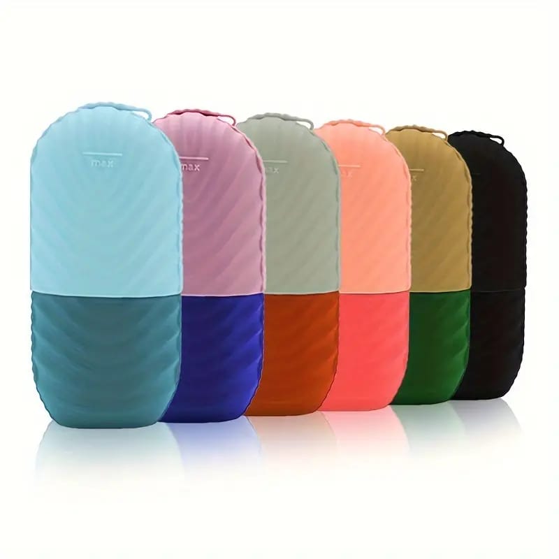 Reusable Silicone Facial Ice Roller & Custom Mold Massager for Eye Puffiness & Skin Tightening